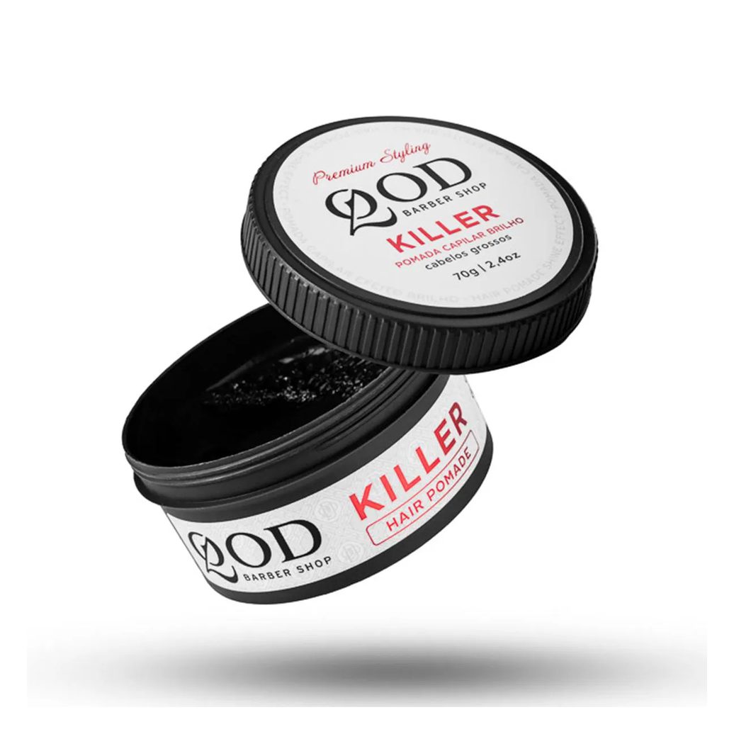 Pomada Capilar QOD Barber Shop There's a Killer on the Road 70g