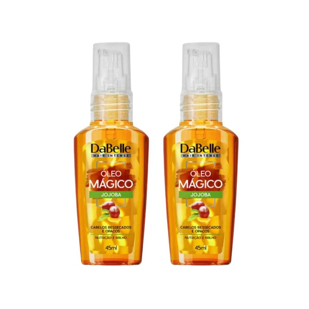 Oleo Capilar Dabelle 45ml Jojoba - Kit C / 2un