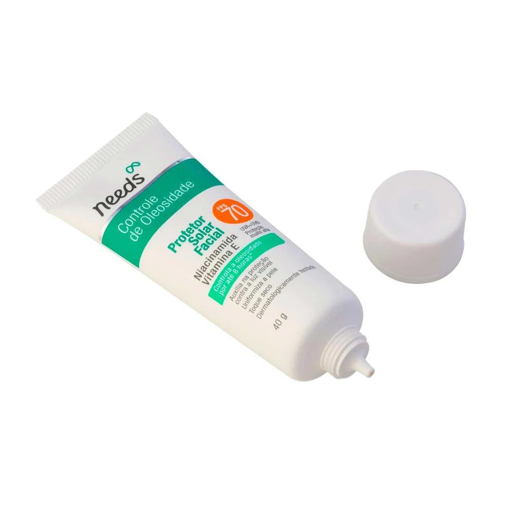 Protetor Solar Facial Needs Controle de Oleosidade FPS 70 40g