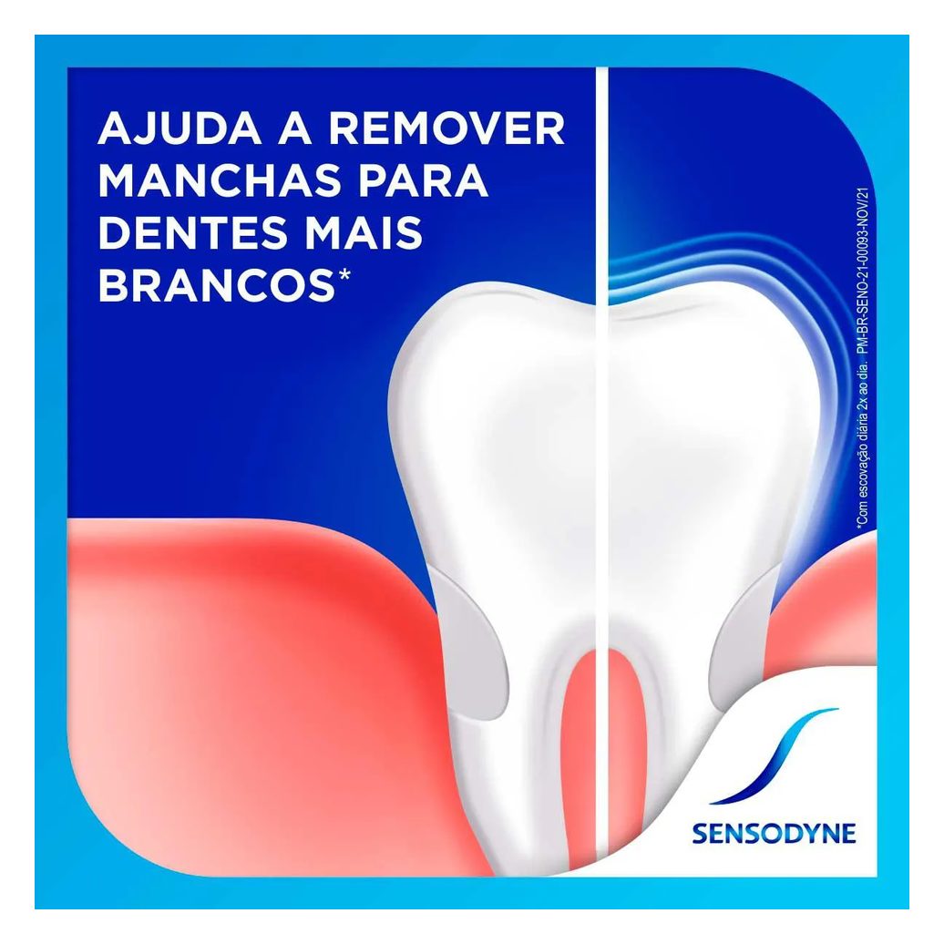 Creme Dental Sensodyne Branqueador Extra Fresh Antitártaro 90g