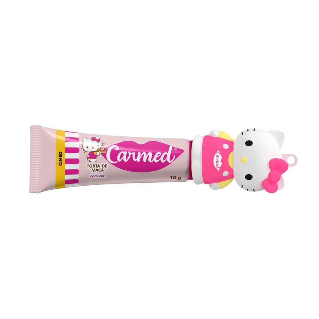 Hidratante Labial Carmed Hello Kitty Maçã do Amor 10g
