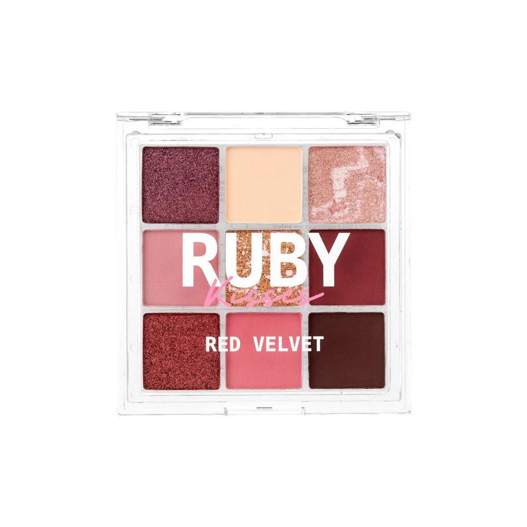 Paleta de Sombras Sweets Collection Red Velvet - Ruby Kisses Vermelho