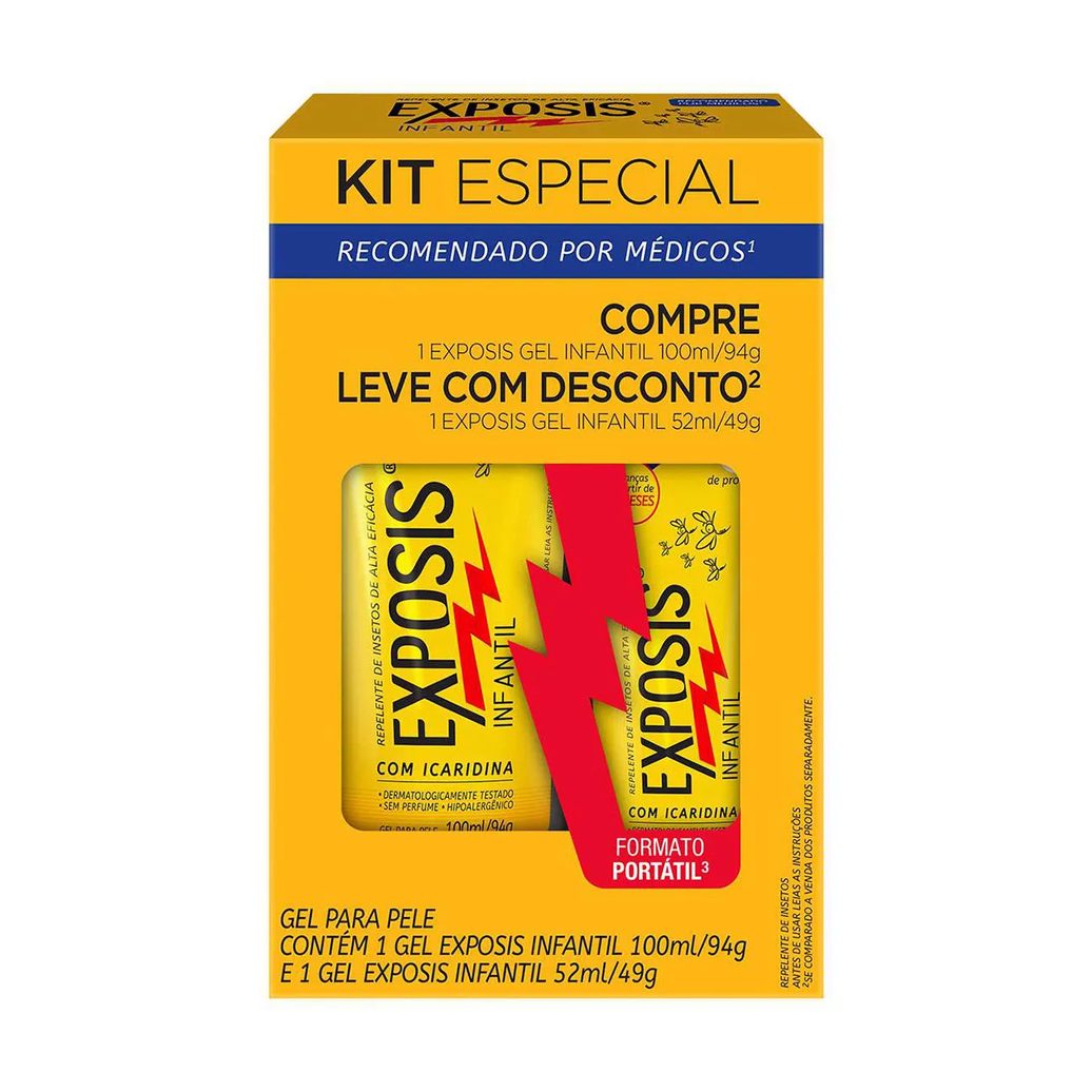 Repelente de Insetos Needs Gel Família Com Icaridina 100ml