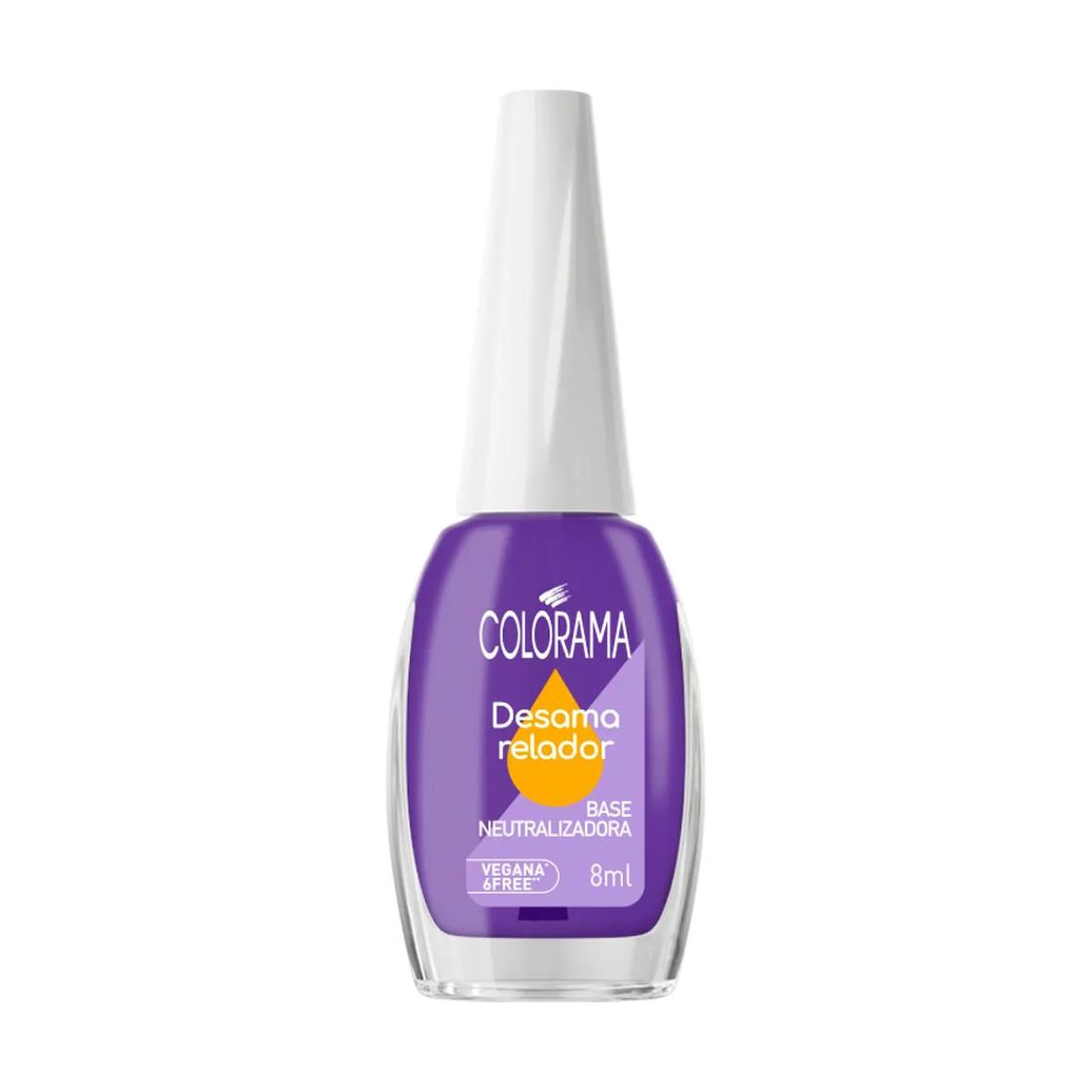Esmalte Base Neutralizadora Colorama Salva Unhas Desamarelador 8ml