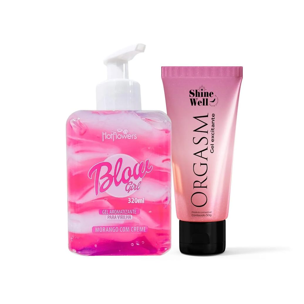 Kit Skincare Pélvico Blow Girl e Gel Sensorial 50g