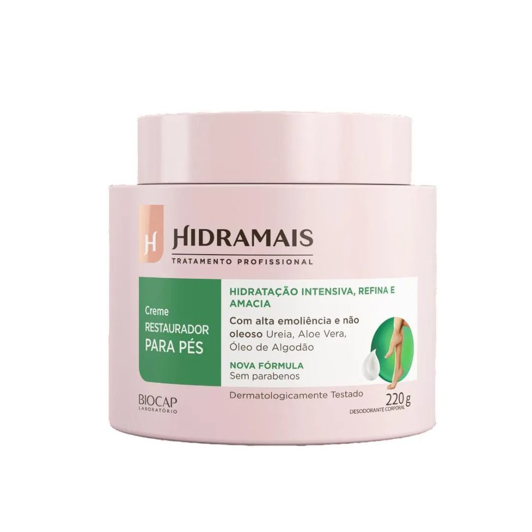 Creme Restaurador Desodorante para Os Pés 220gr Hidramais