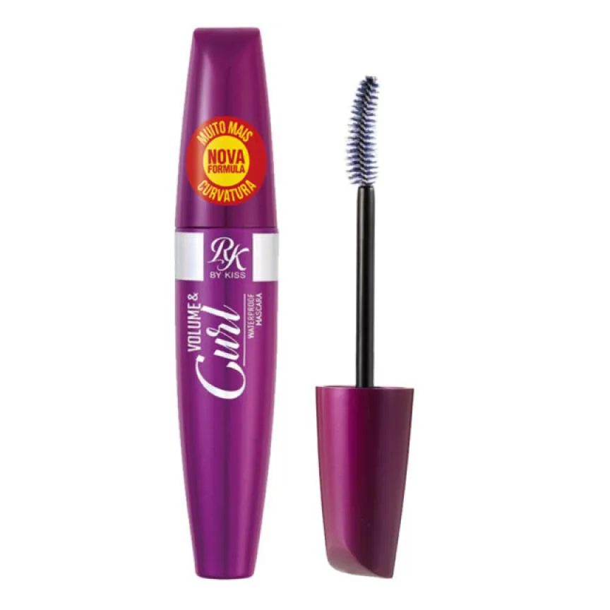 Máscara de Cílios Rk By Kiss - Volume & Curl À Prova Dágua