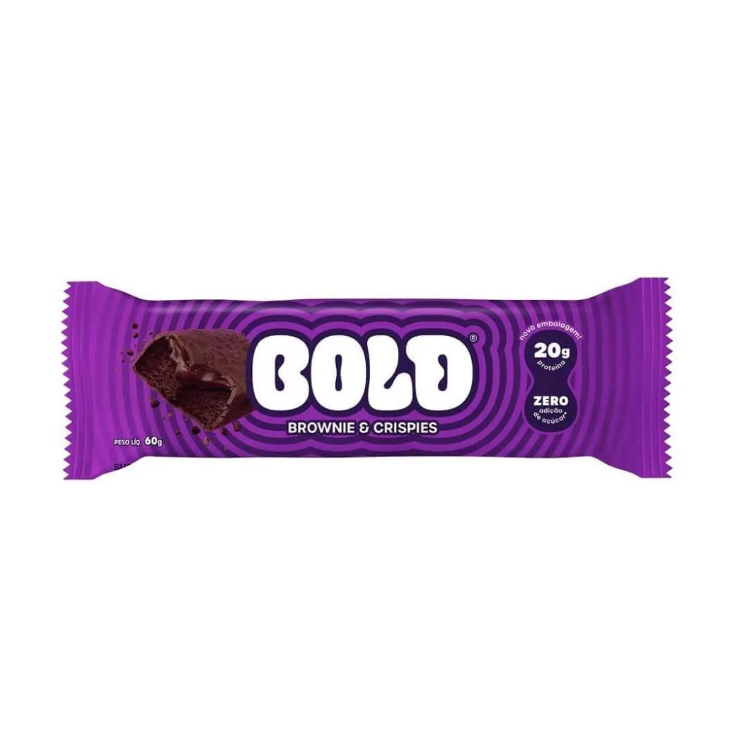 Bold Bar (60G) - Sabor: Brownie E Crispies