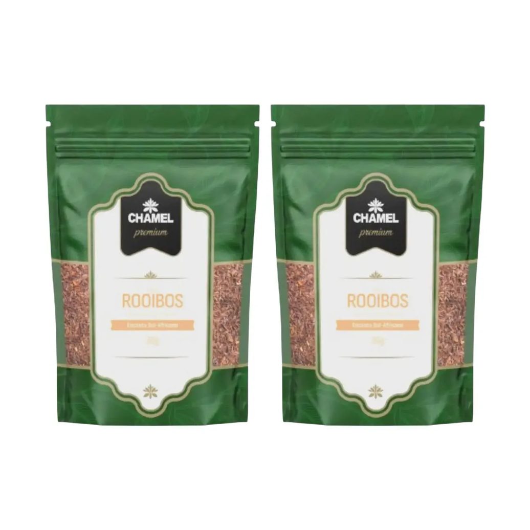 Kit 2 Chá de Rooibos para Infusão 30g Chamel Premium -chamel