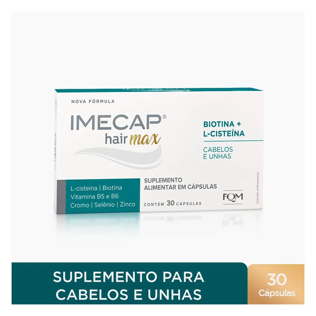Suplemento Alimentar Imecap Hair Max 30 cápsulas