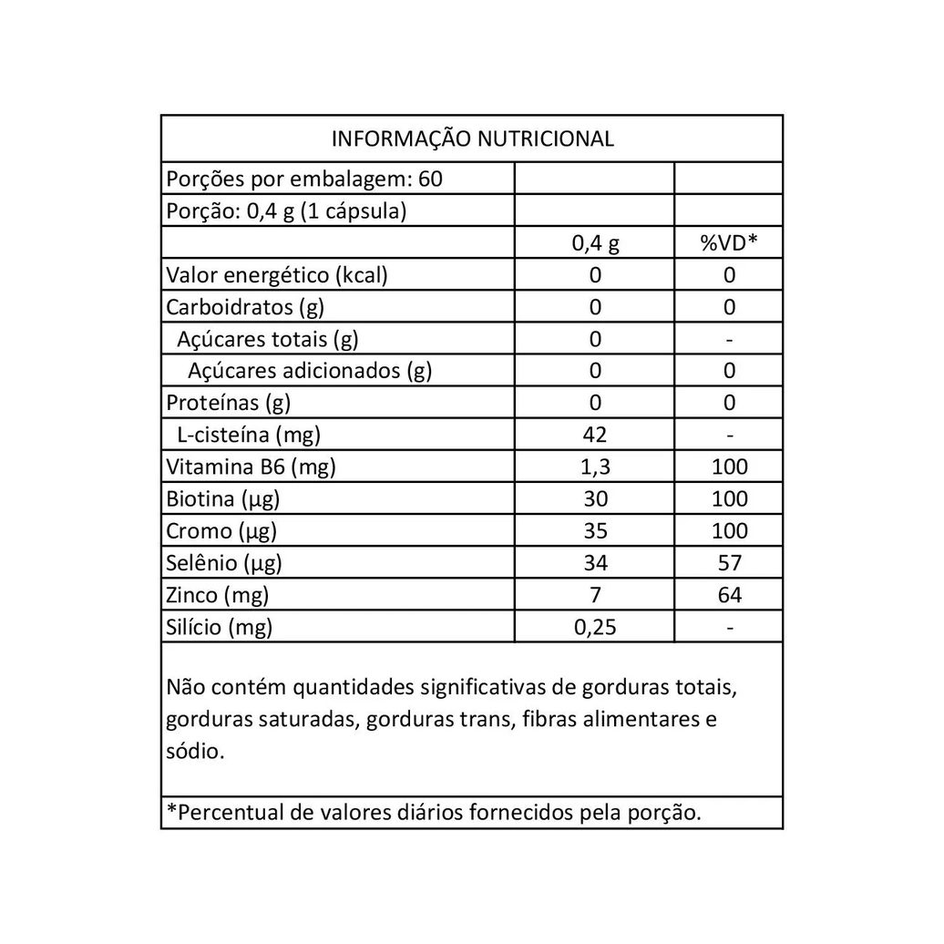 Suplemento Alimentar Imecap Hair Silício Orgânico 60 cápsulas