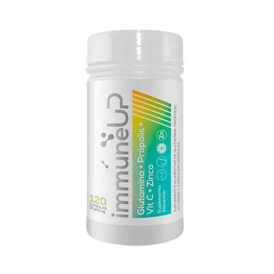 Immune Up - Vitamina C+própolis+glutamina+zinco - 120cp