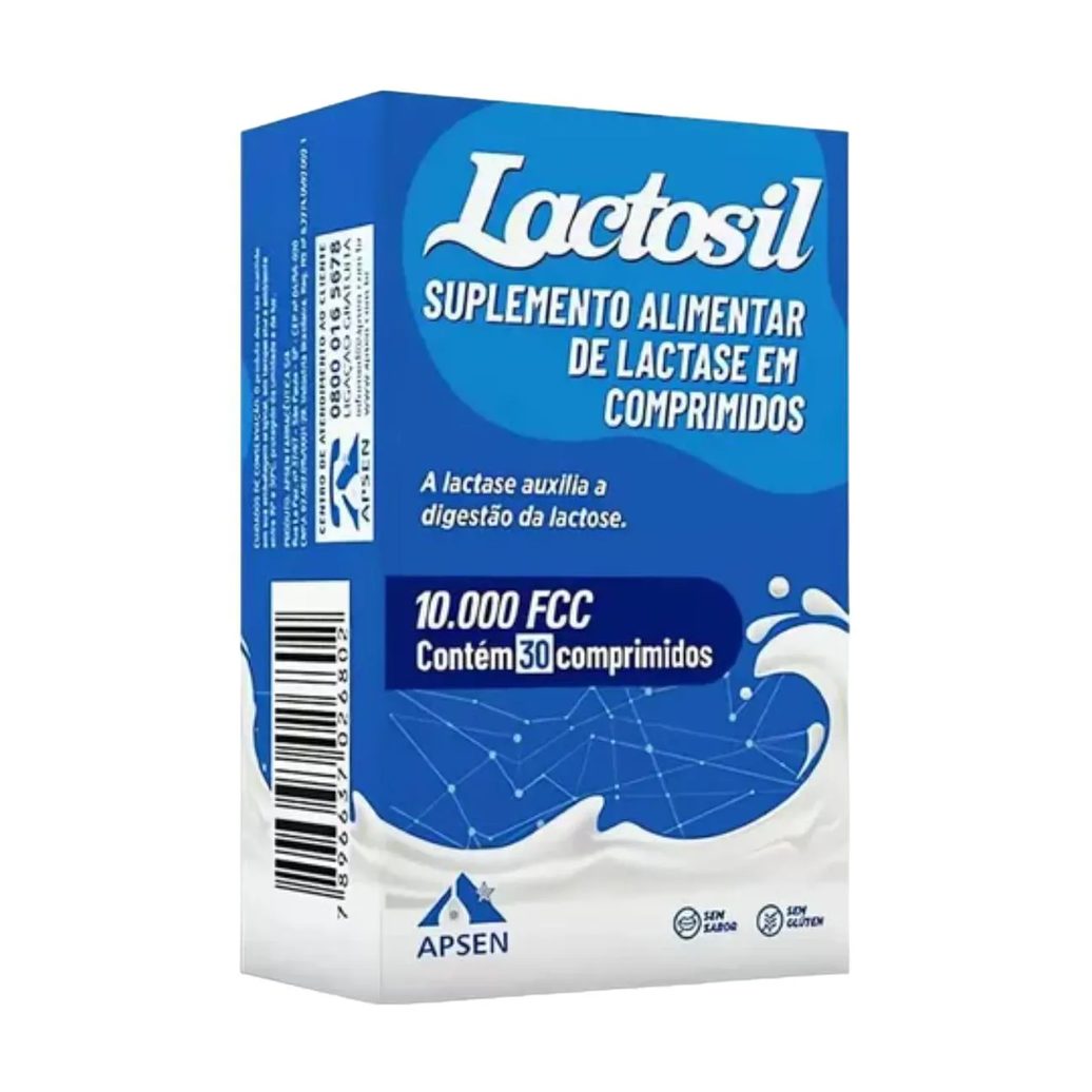 Suplemento Vitamina Lactosil 10000 Fcc 30 Cpr - Apsen