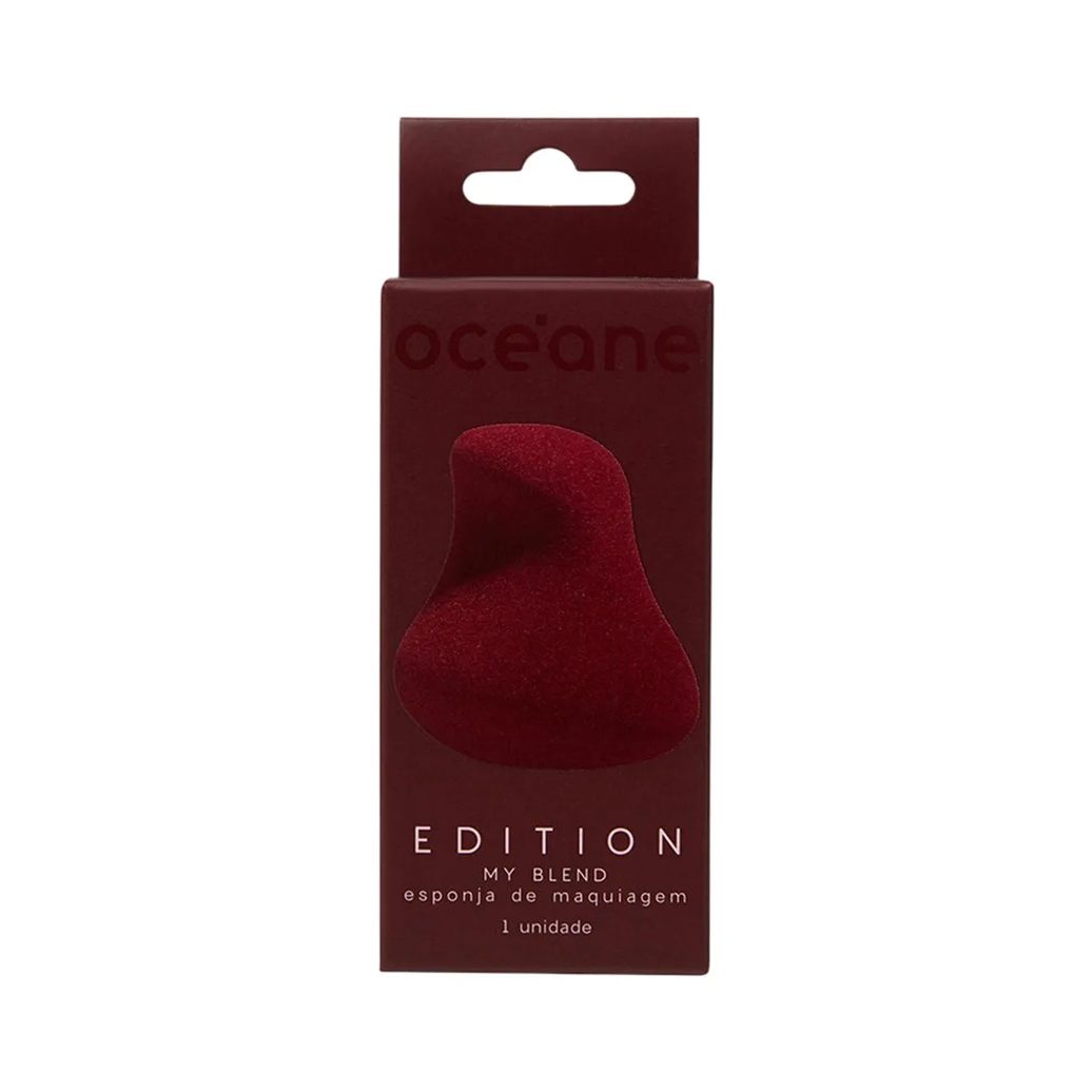 Esponja de Maquiagem My Blend Océane Vinho 1 unidade