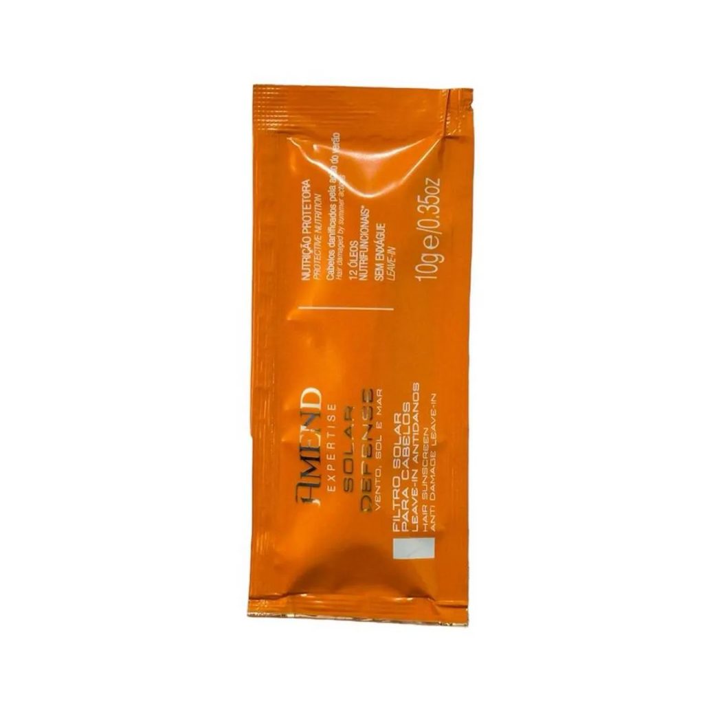 Sache Leave-in Anti Danos com Filtro Solar Amend Expertise Solar Defense 10g