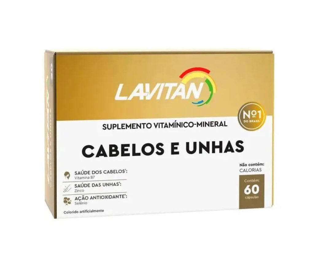 LAVITAN CABELOS E UNHAS 60CPS - CIMED