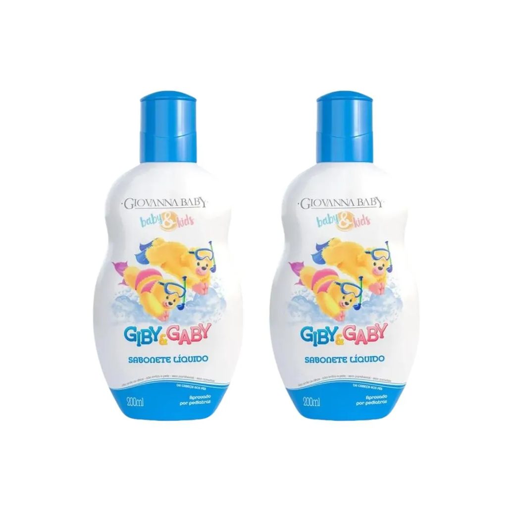 Sabonete Liquido Giovanna Baby Giby 200ml - Kit C / 2un