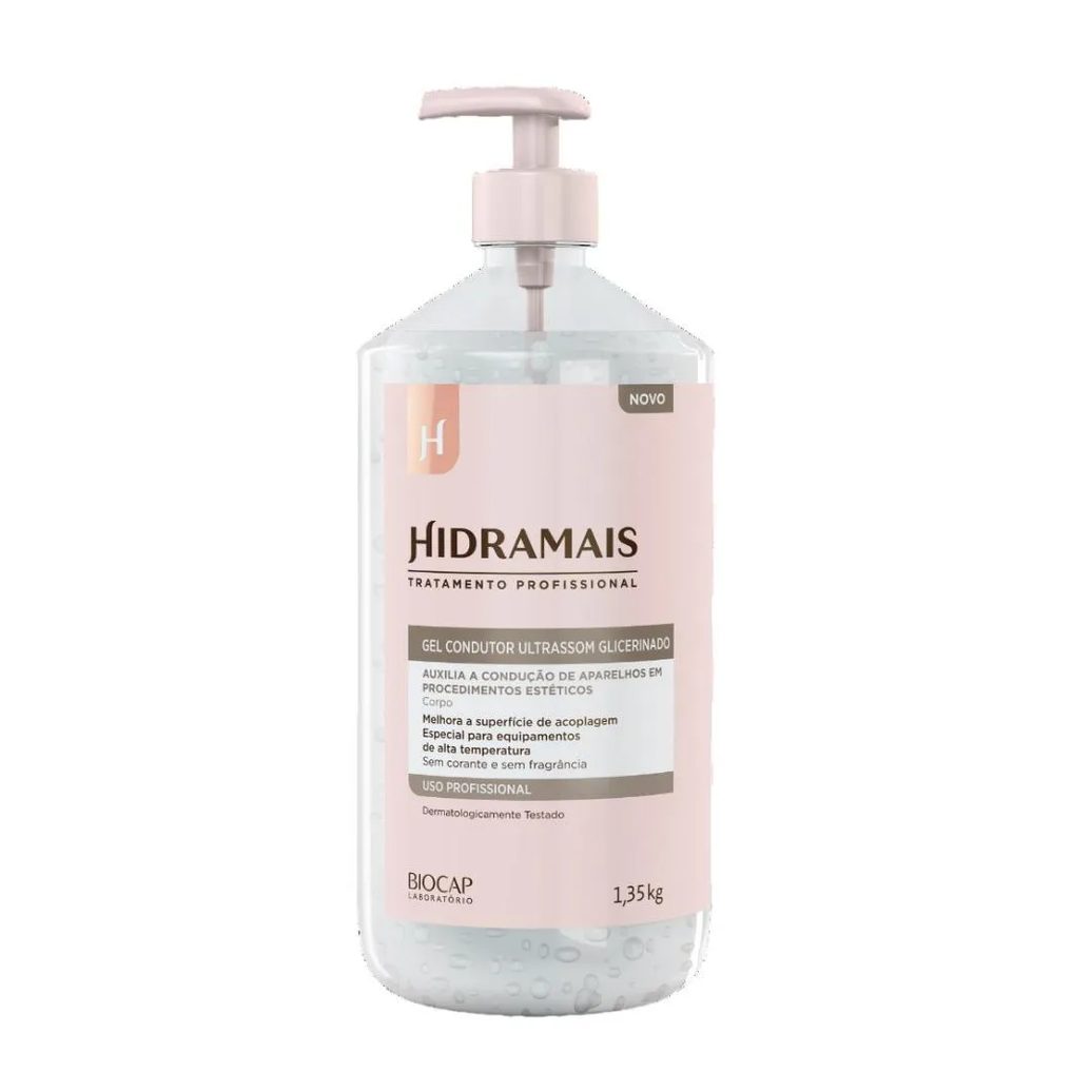 Gel Condutor Ultrassom Glicerinado 1,35kg Hidramais