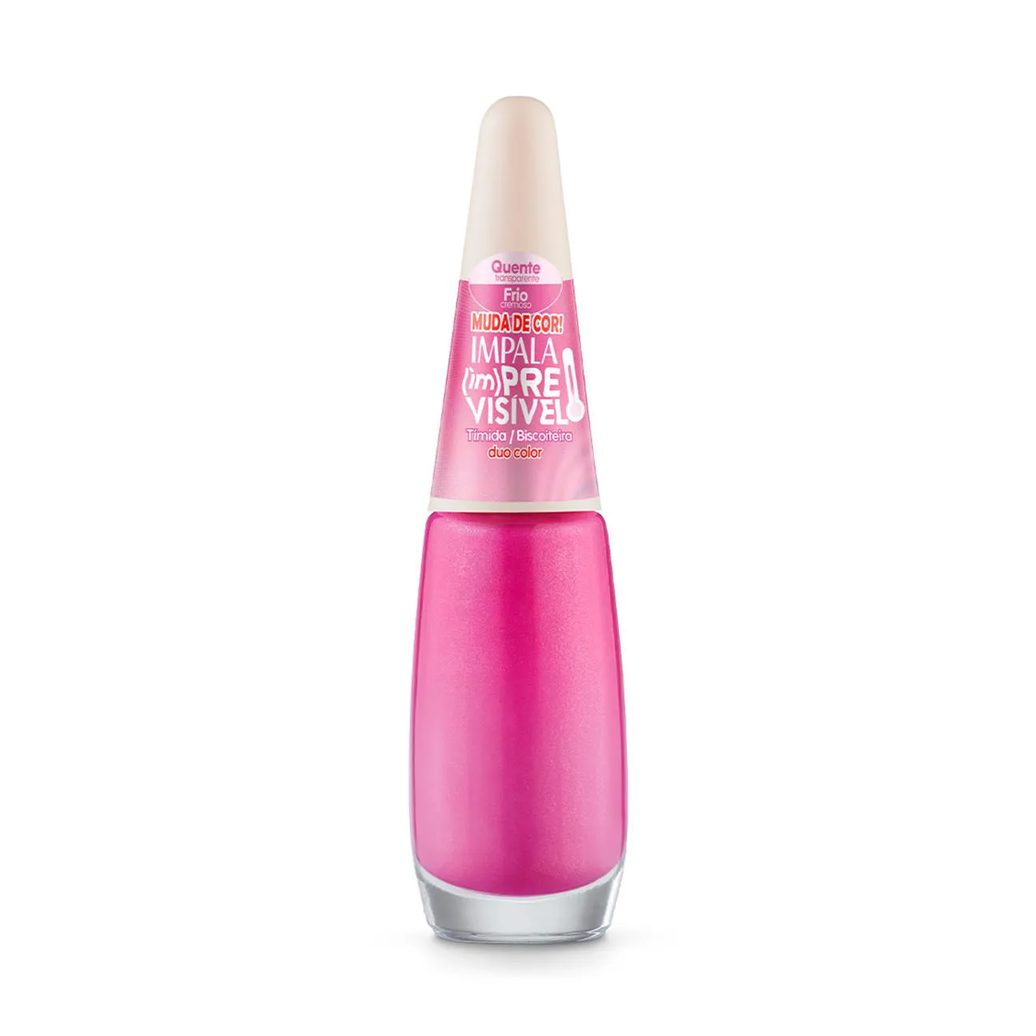 Esmalte Glitter Impala (Im)previsível Duo Color 7,5ml - Tímida/Biscoiteira