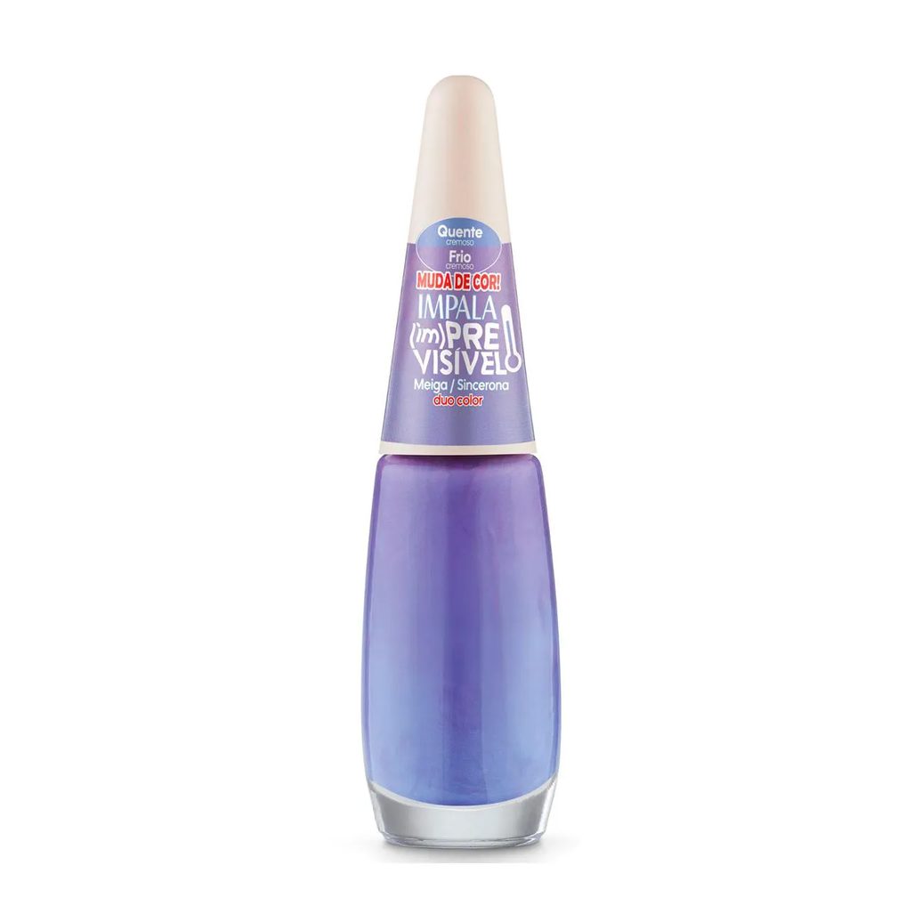 Esmalte Cremoso Impala (Im)previsível Duo Color 7,5ml - Meiga/Sincerona