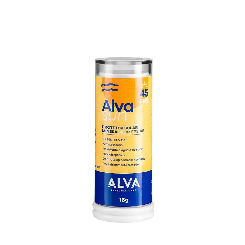 Alva Protetor Solar Bastão Fps45 16g