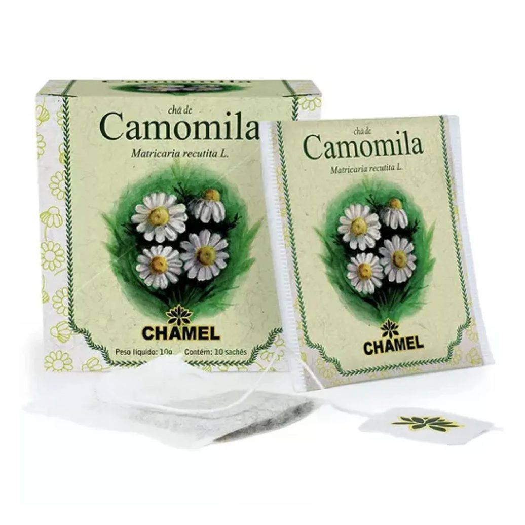 Chá de Camomila com 10 Sachês 10g - Chamel