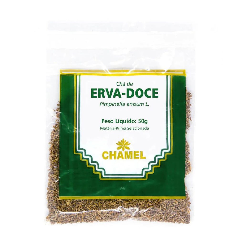 Pacote de Chá de Erva Doce 50g - Chamel
