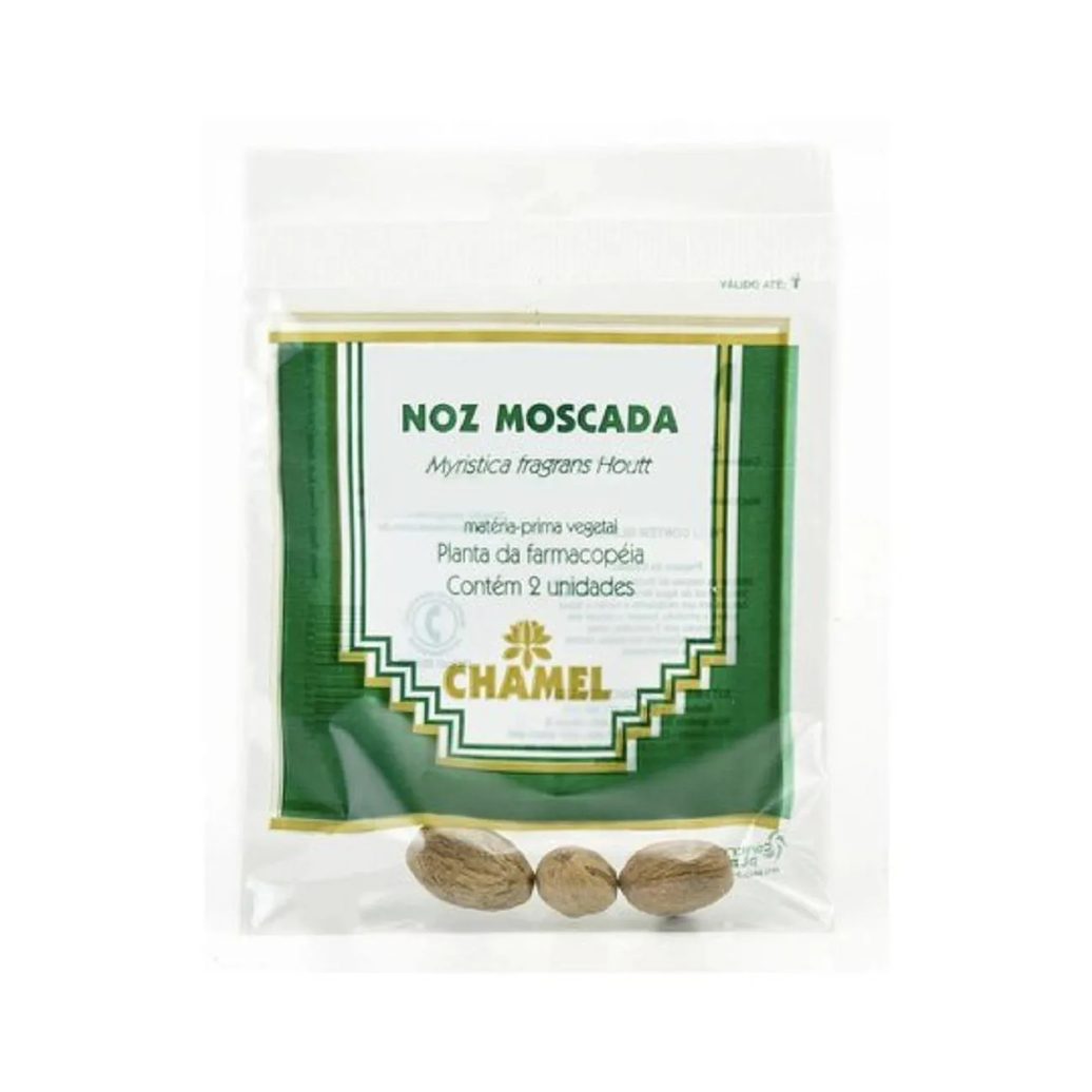 Noz Moscada com 2 unidades - Chamel