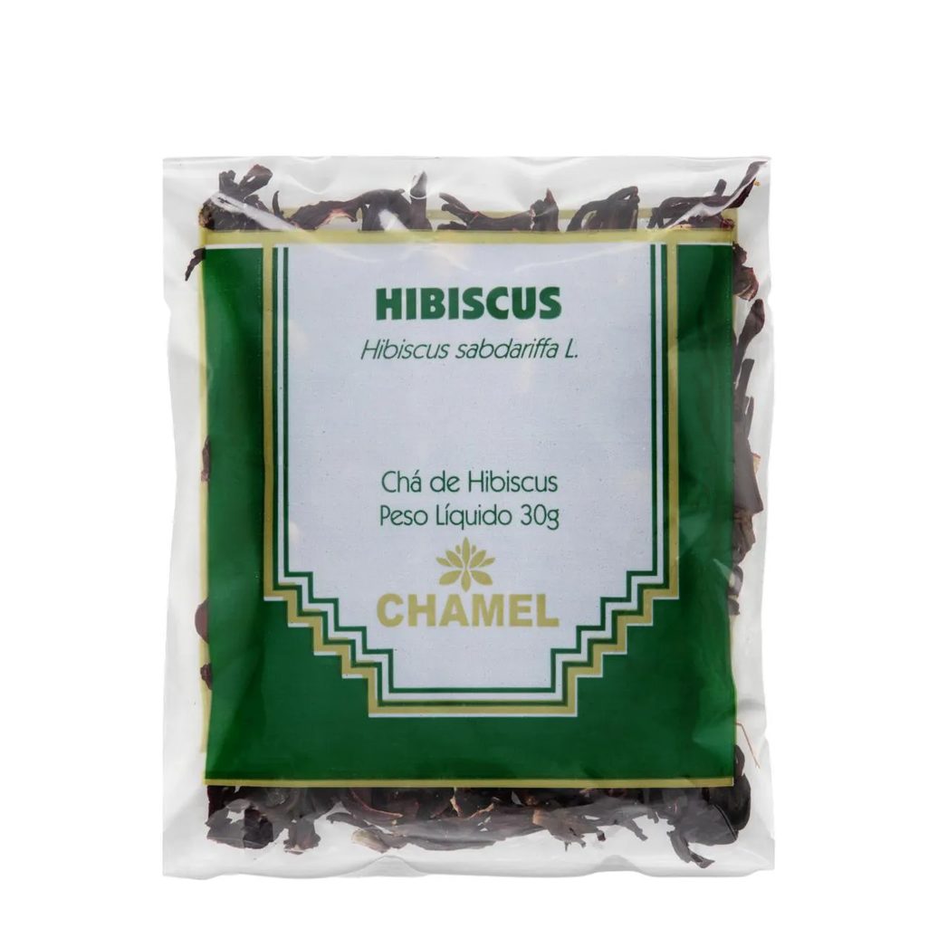 Pacote para Chá Hibiscus 30g - Chamel