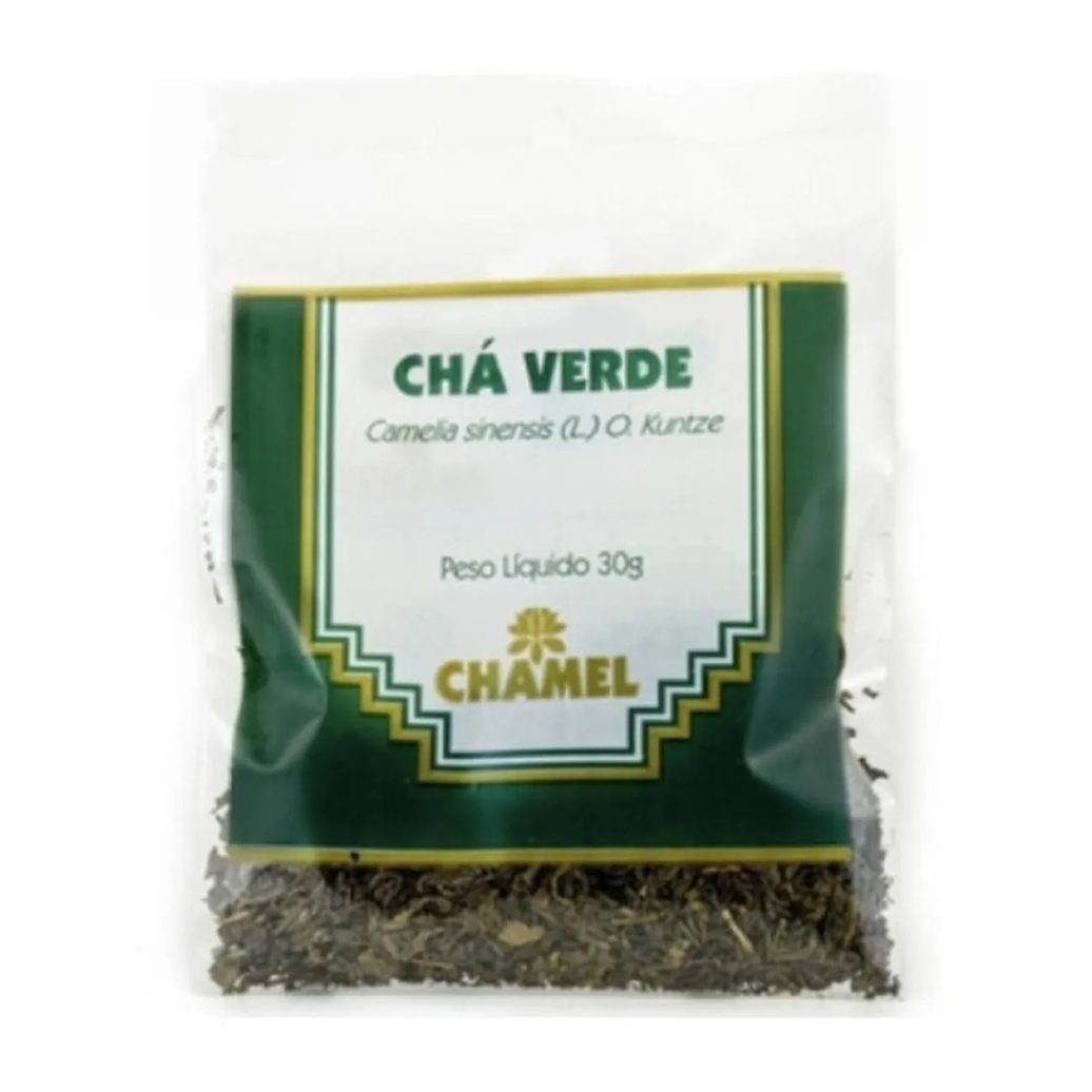 Pacote de Chá Verde 30g - Chamel