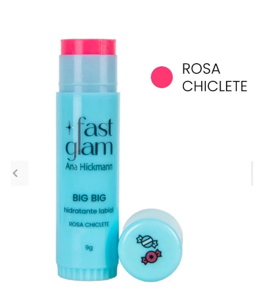 Big Big Hidratante Labial - Ana Hickmann Rosa Chiclete