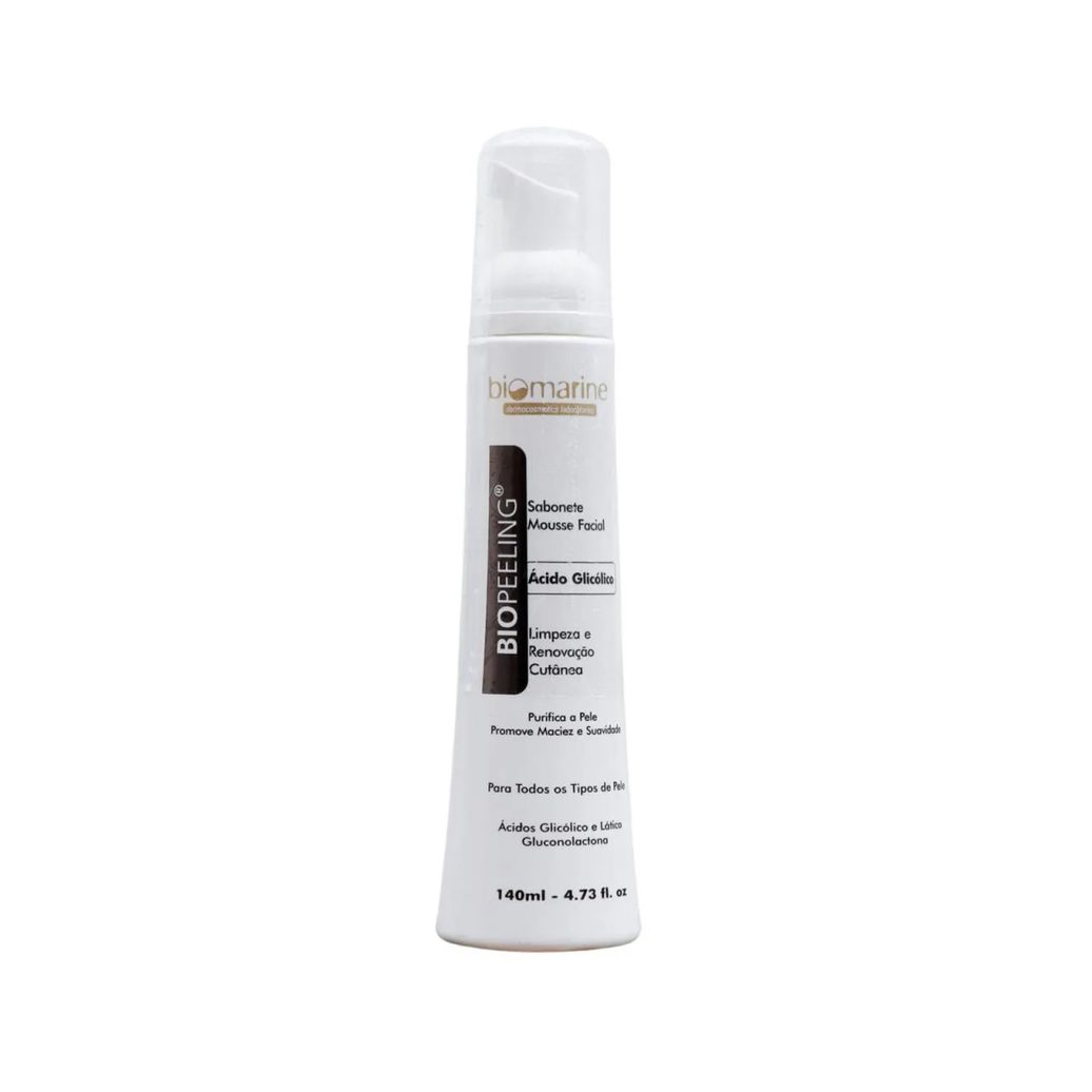 Biomarine Sabonete Facial Biopeeling Ácido Glicólico 140ml