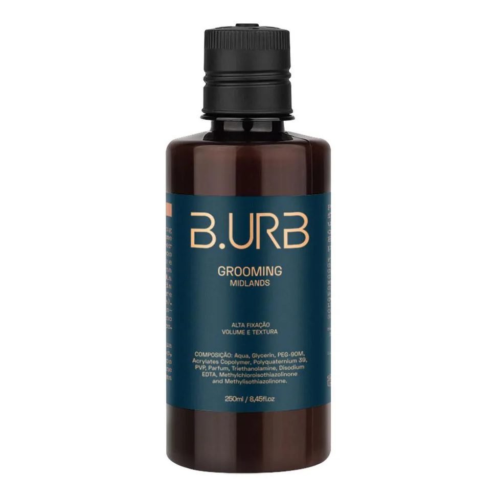 Grooming para Cabelo Midlands Alta Fixação 250ml Barba Urbana B.urb