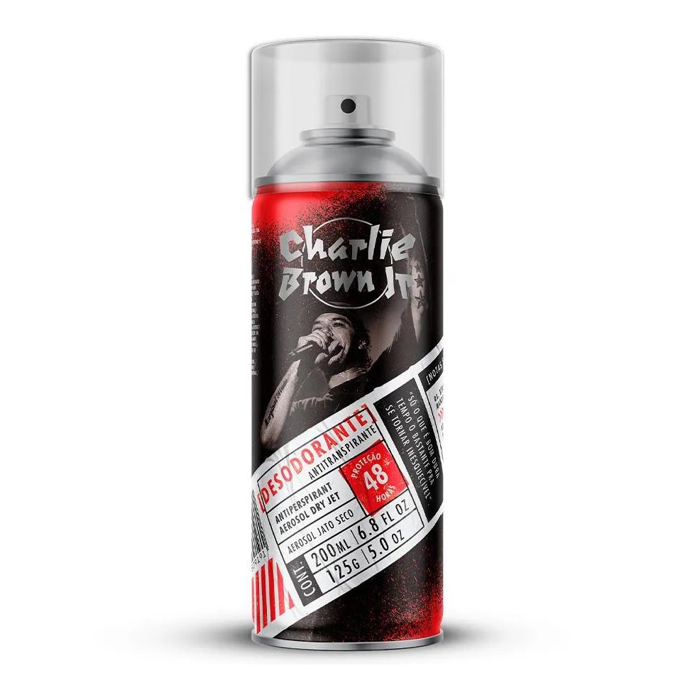 Desodorante Charlie Brown Jr Antitranspirante Proteção 48 Horas 200ml Don Alcides