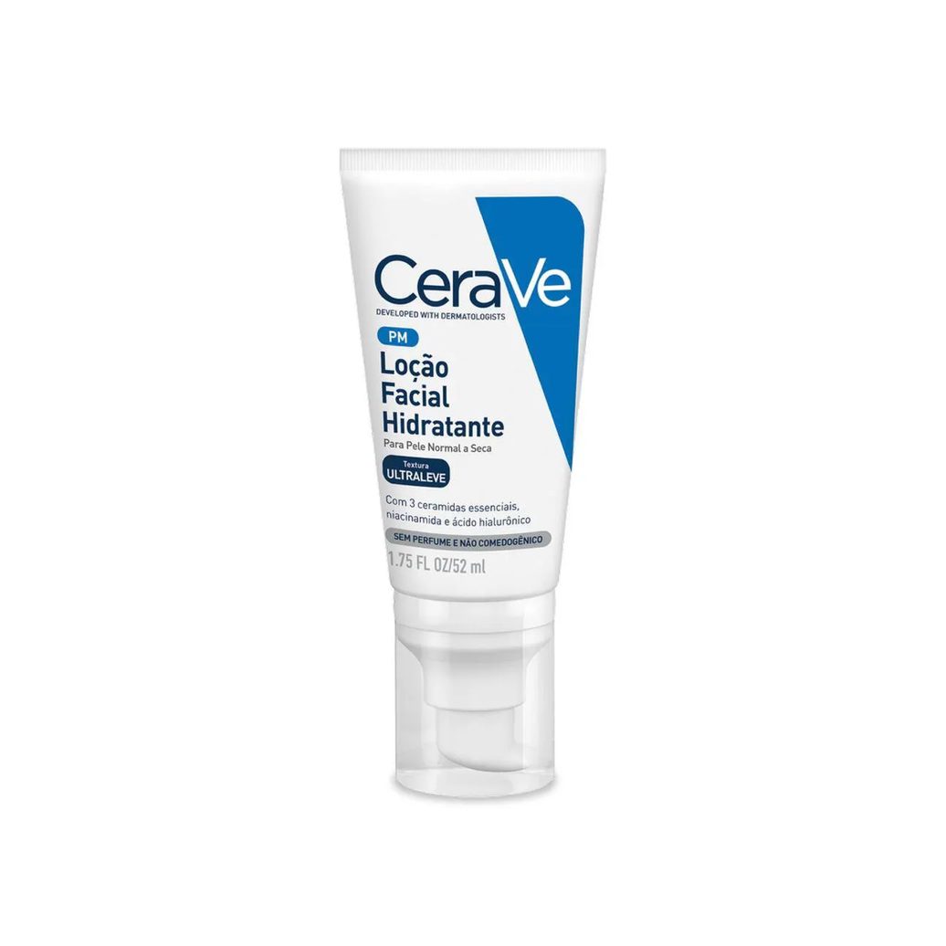 Loção Hidratante Facial CeraVe Hidratação Leve para Rosto com Ceramidas 52ml
