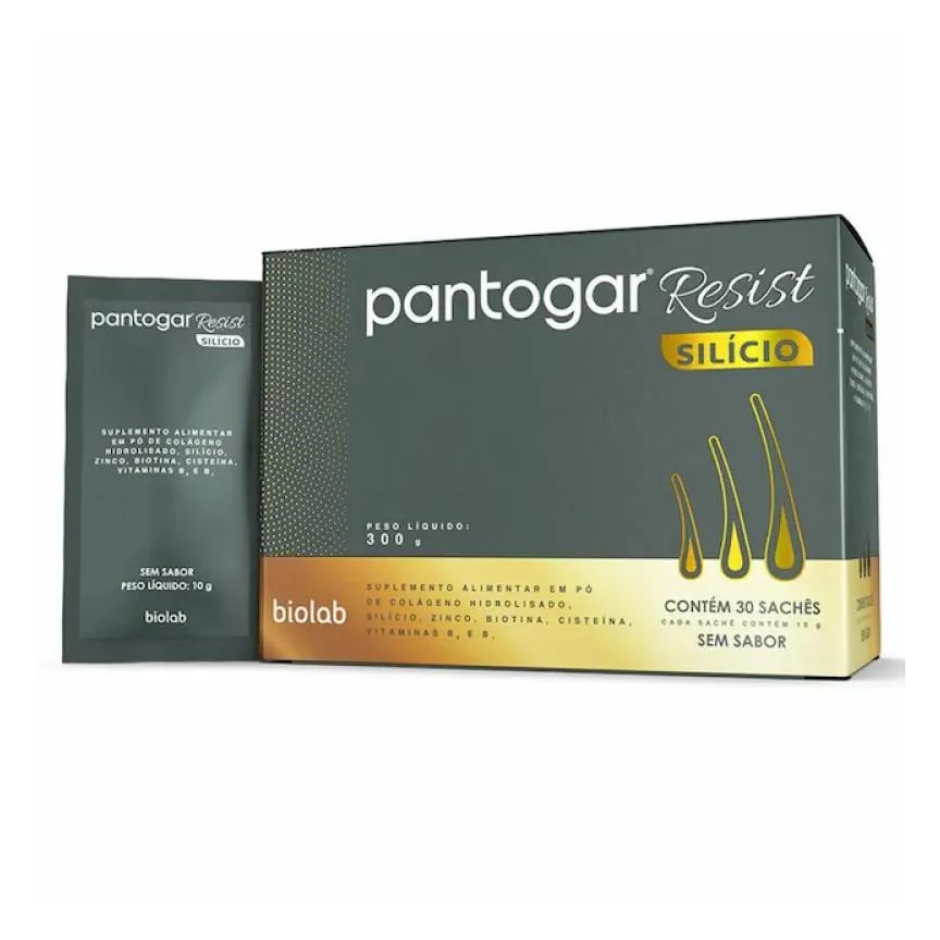 Pantogar Resis T Silício 10g - 30 Sachês