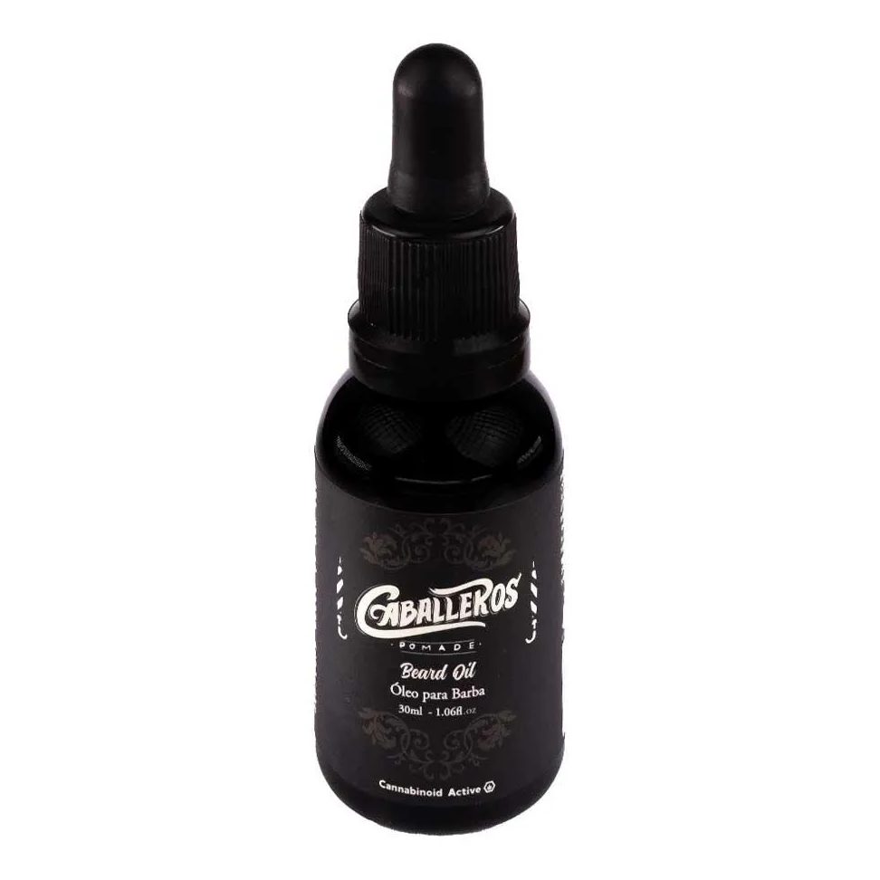 Beard Oil - Óleo para Barba Hidratação Intensa 30ml Caballeros