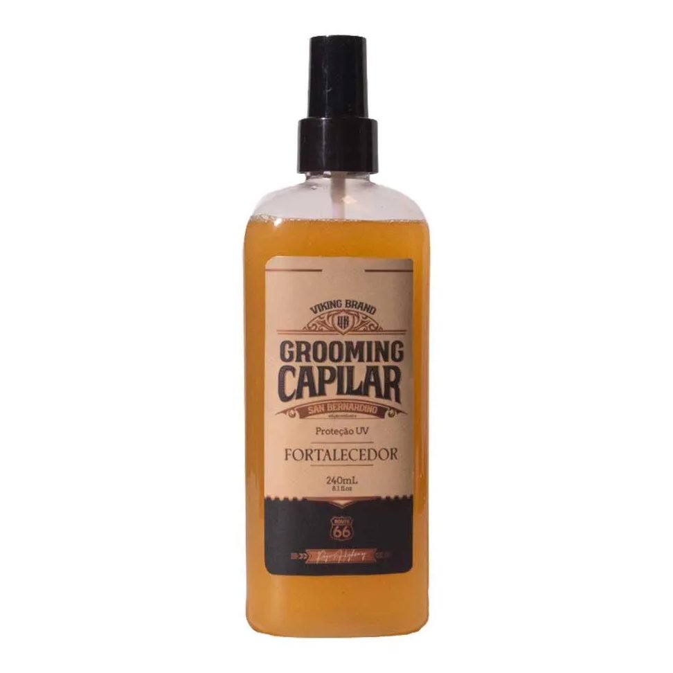 Grooming Capilar San Bernardino Proteção Uv Fortalecedor Route 66 240ml Viking