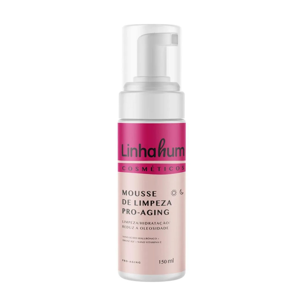 Mousse Limpeza Facial Profunda Pro-aging Ácido Hialurônico Momento de Aplicação Dia/noite Tipo de Pele Todo Tipo de Pele