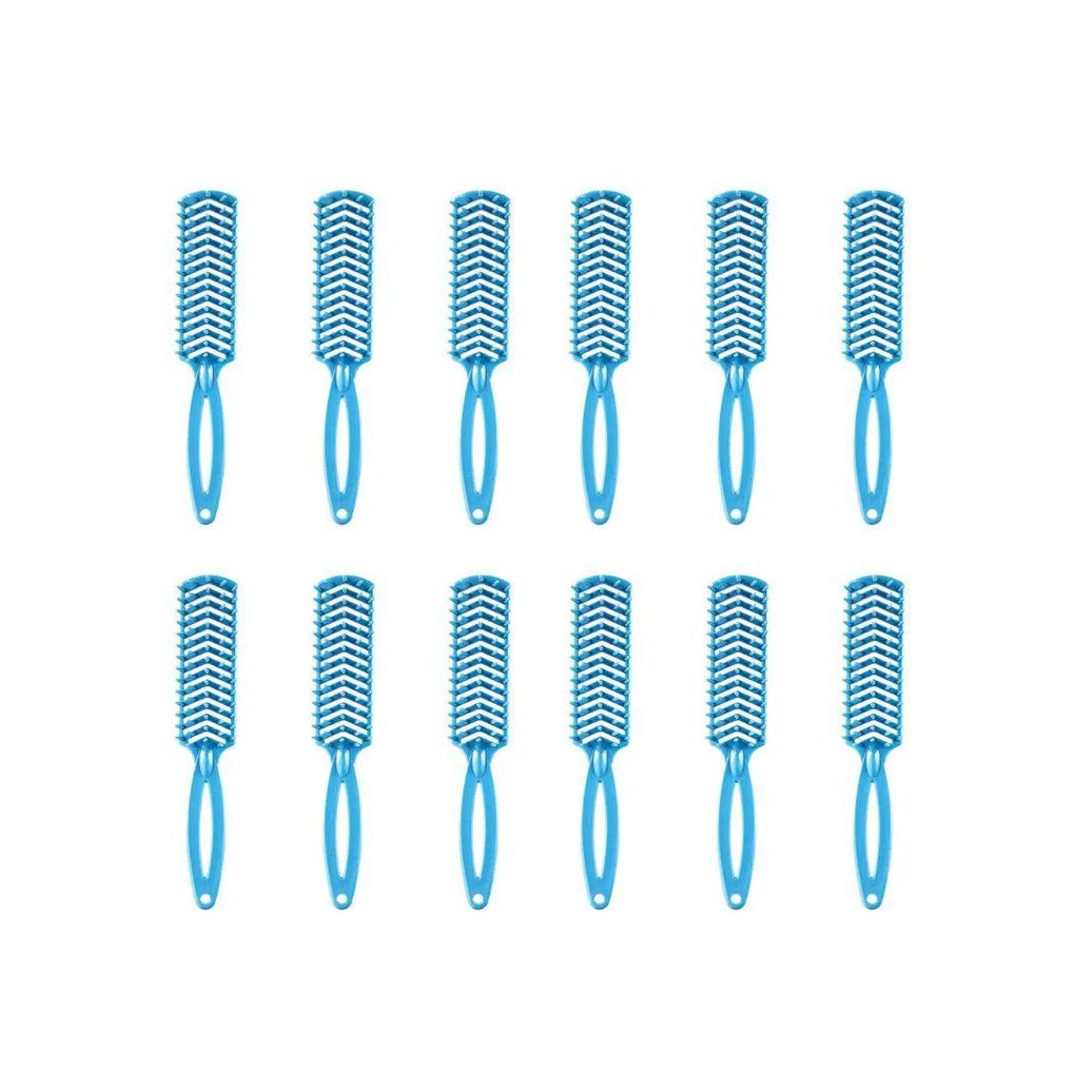 ESCOVA DE CABELO DARMA 303 RIGIDA RETA DESEMB - KIT C/ 12UN