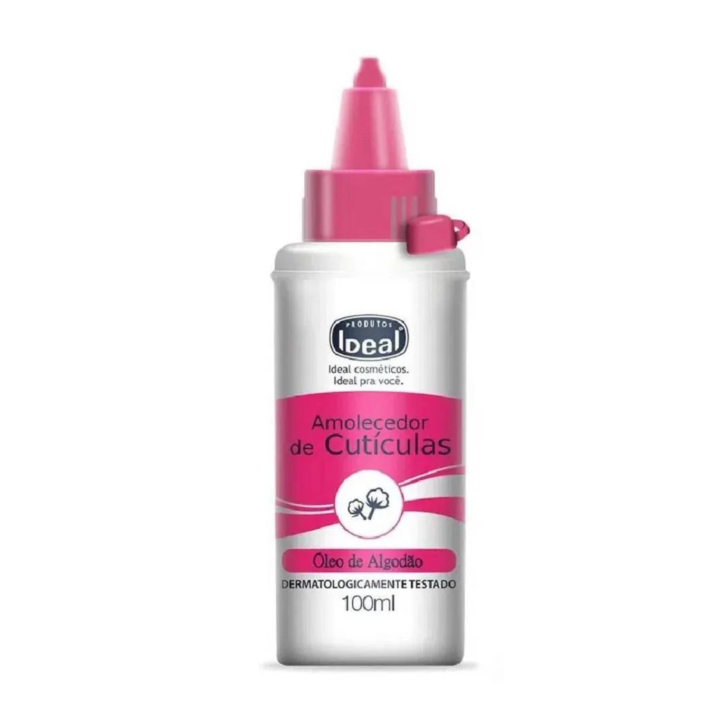 Amolecedor de Cutículas Ideal Óleo de Algodão 100ml