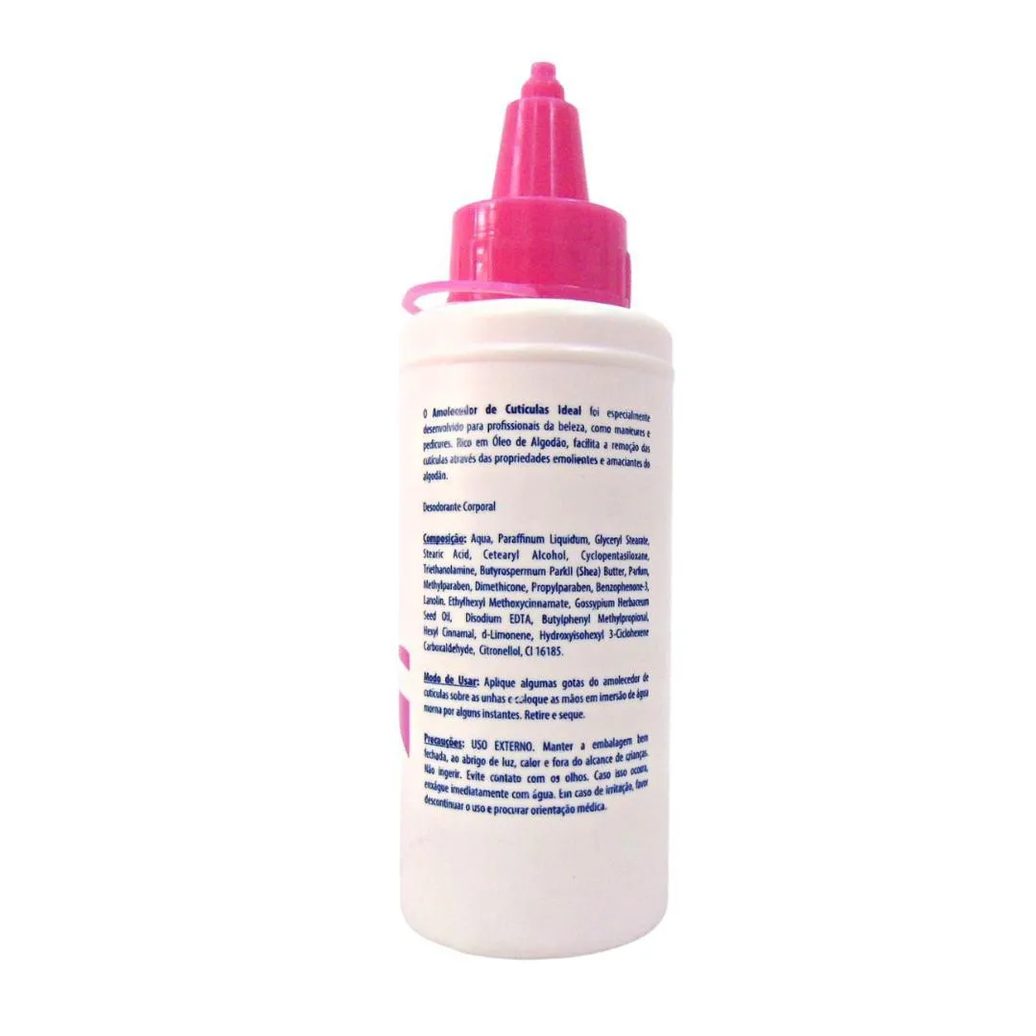 Amolecedor de Cutículas Ideal Óleo de Algodão 100ml