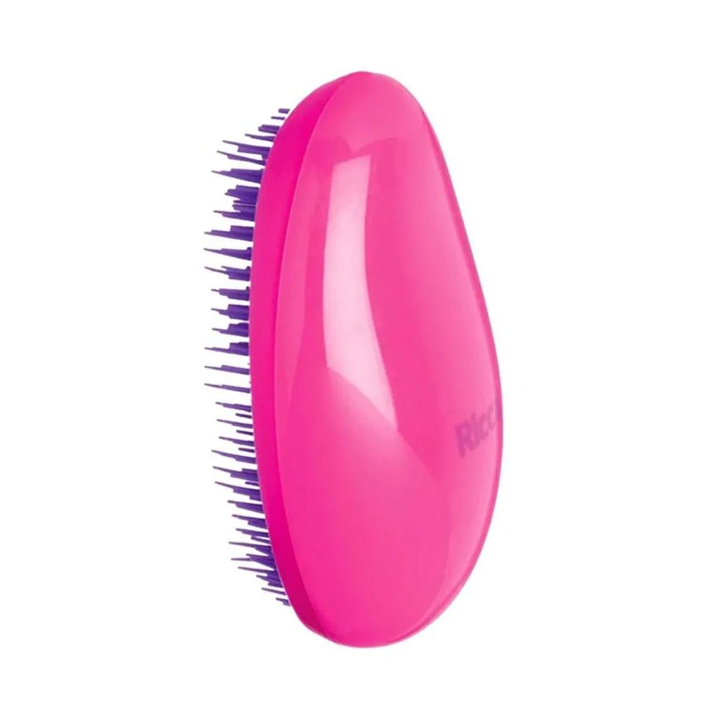 Escova para Desembaraçar Flex Hair Rosa Ricca Belliz Cód. 118