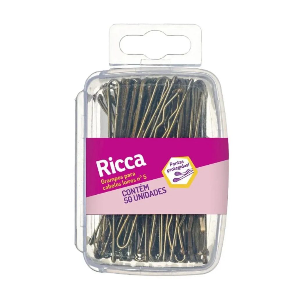 Grampo para Cabelos Loiros Nº 5 Ricca