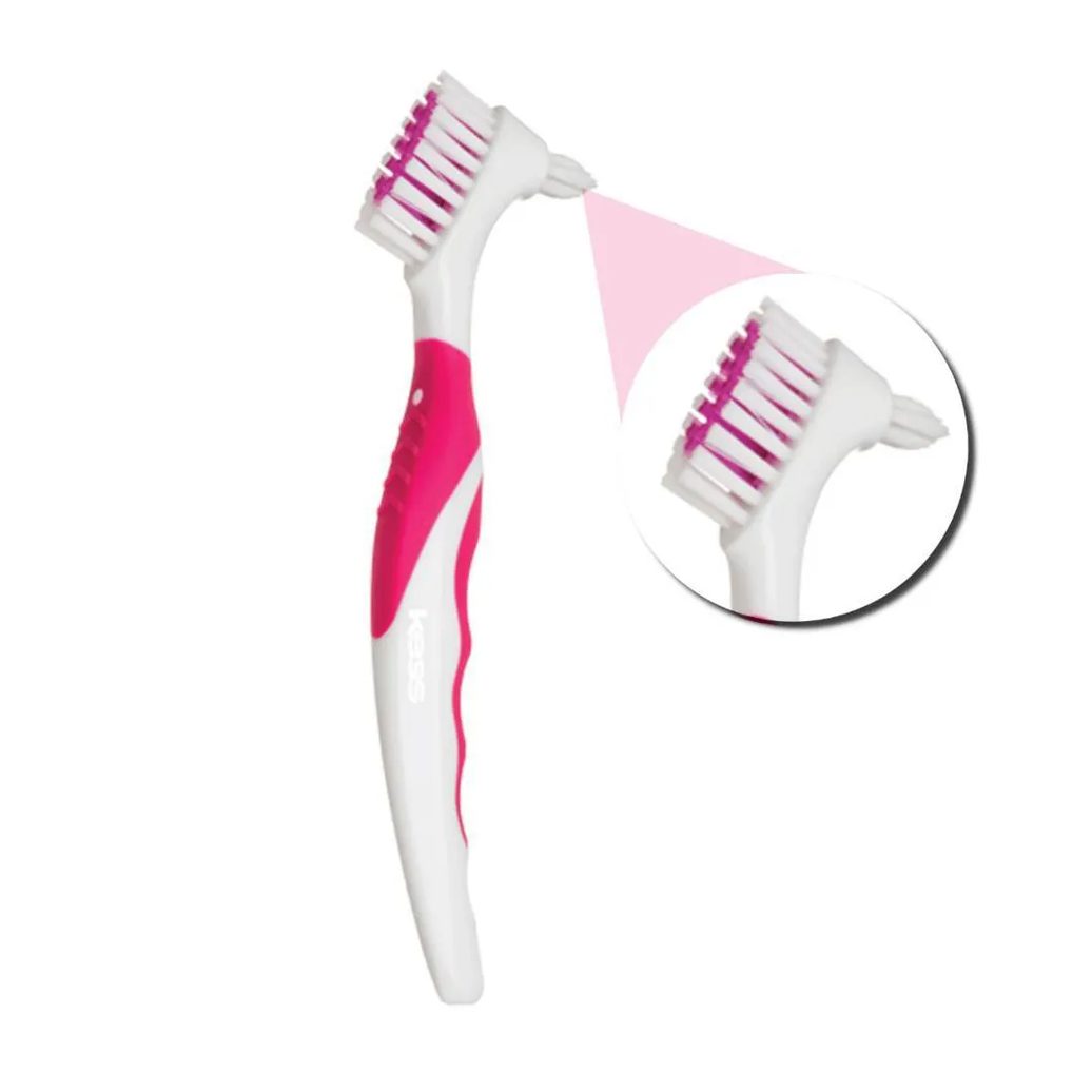 Escova Dental Denture Kess Belliz Rosa Cod.2019