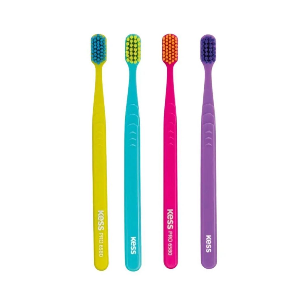 Kit Escova Dental Extra Macia Kess Pro Pocket Belliz C/4