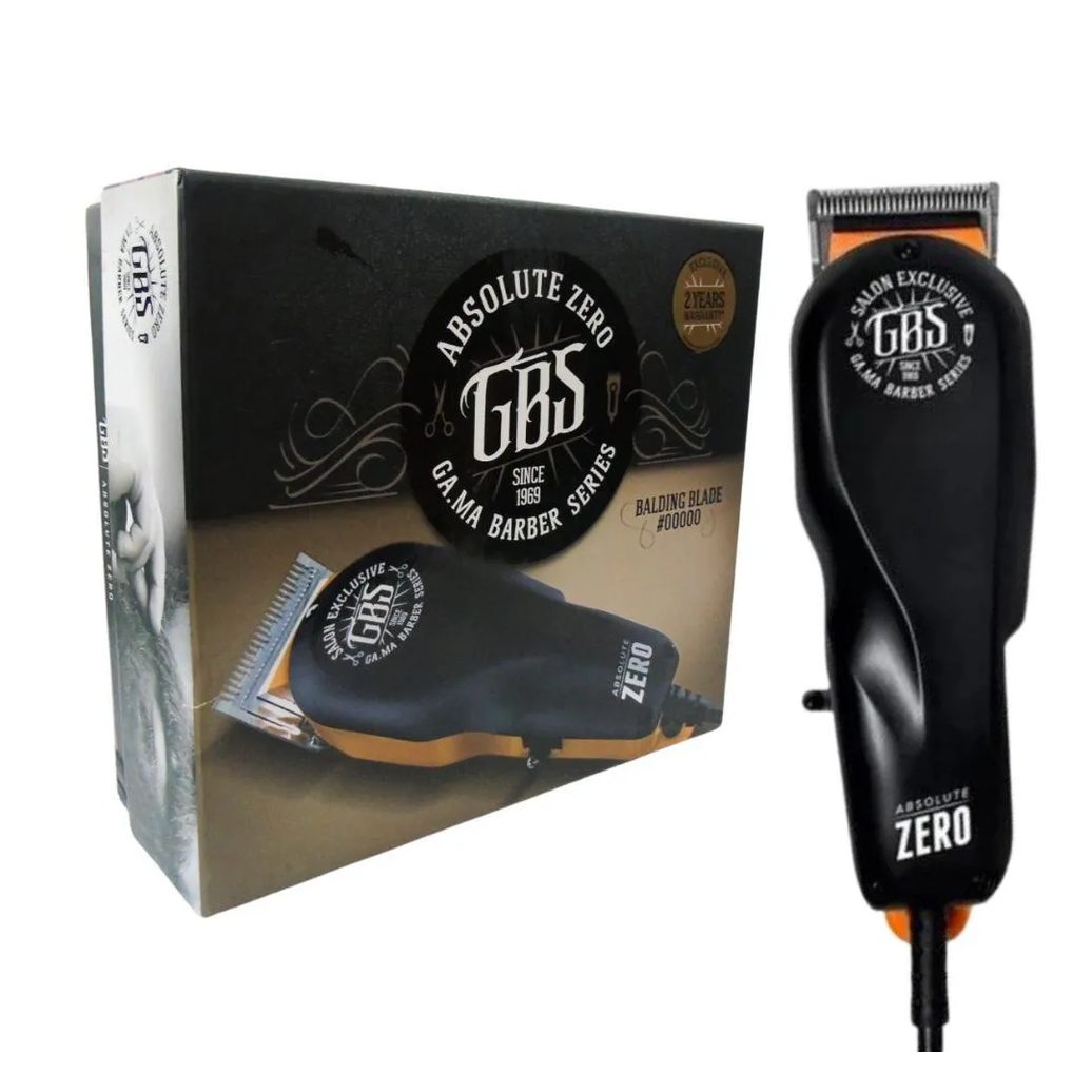 Máquina de Corte Gama Absolute Zero Gbs Barber Series 127v