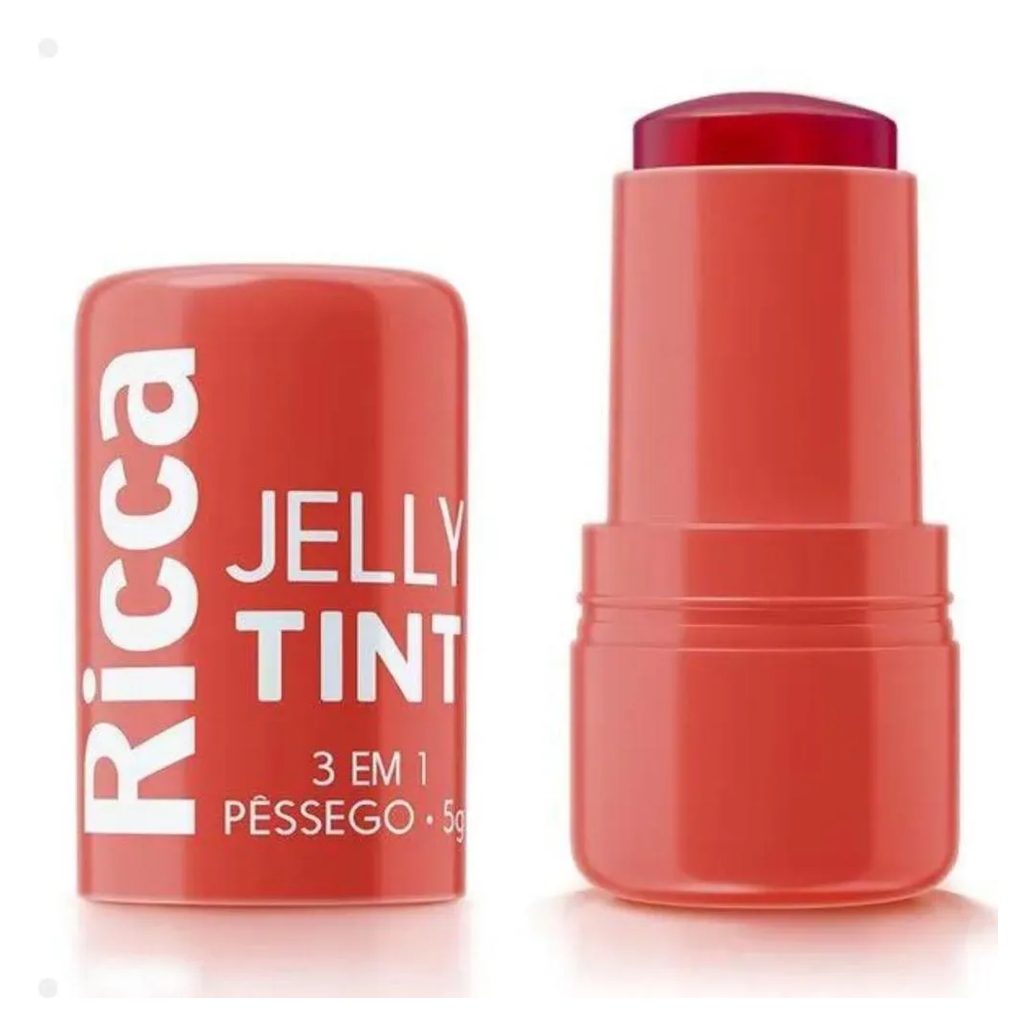 Jelly Tint Ricca 3 em 1 Pêssego