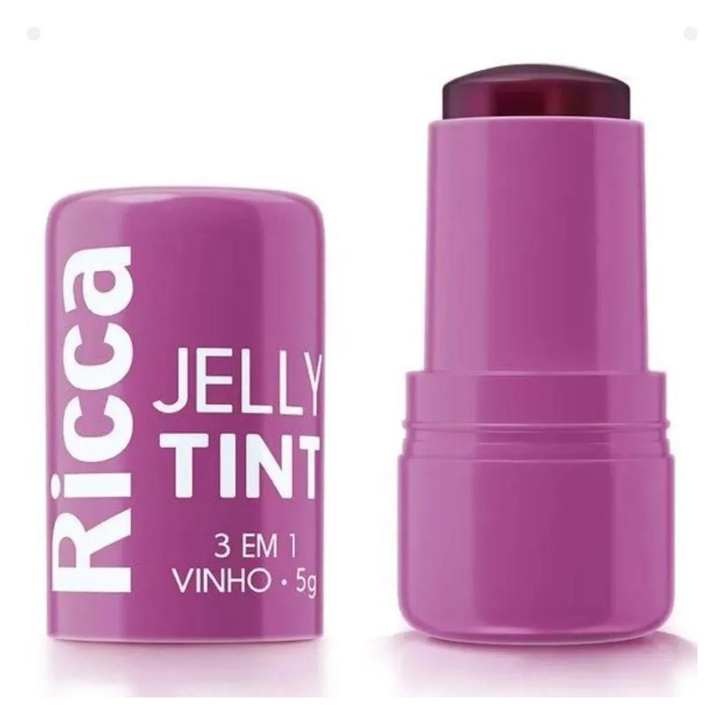 Jelly Tint Ricca 3 em 1 Vinho