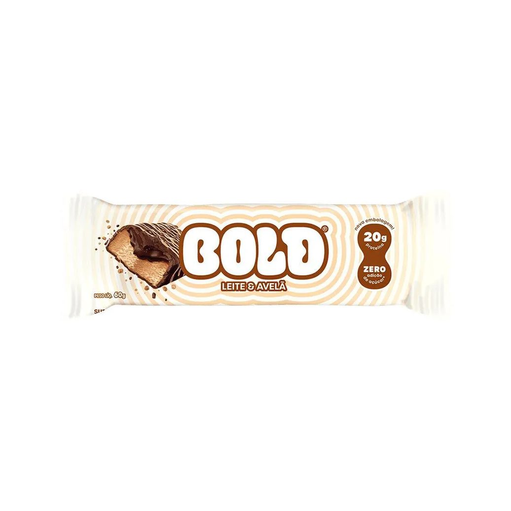 Bold Bar Leite & Avela 60g